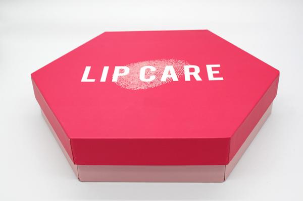 Lip Care Custom Makeup Packaging Special Shape Recyclable Paper Cosmetic Packaging