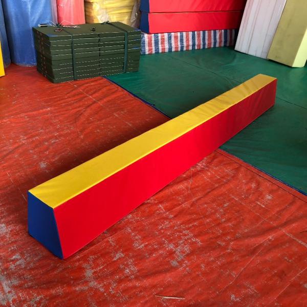 Movable Kids Gymnastics Beam 244*10*6.5CM Size Customized Logo Available
