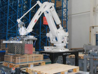 Hight Efficiency Large Cartons Robot Palletising Touch Screen Controller