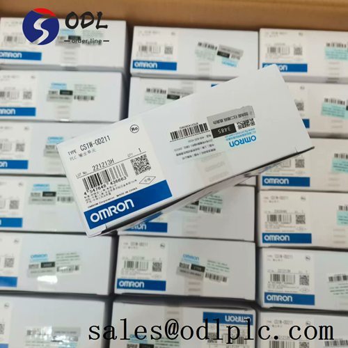 PLC Digital Output Unit Omron Module 16 X Transistor Outputs NPN 0.5A 24VDC CS1W-OD211 Omron
