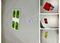 Recouvrement non-enduit de PC transparent matériel étanche à l'humidité de Smart Card