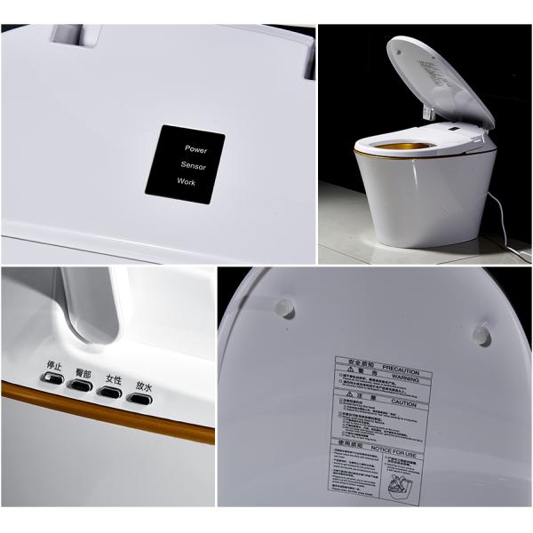 Intelligent bathroom luxury smart toilet Automatic washing smart toilet