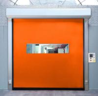 Instalação sem esforço Rapid Roller Zipper Doors para segurança e isolamento Confiável e durável PVC Shutter Door