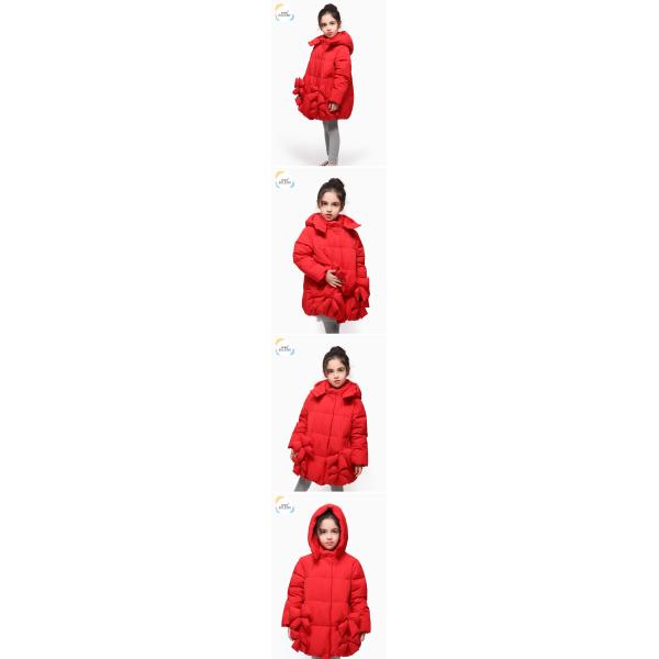 Kids Clothes Safety High Quality Outdoor Girls Long Coat Hot Fashion Winter Thick Duck Down Jacket