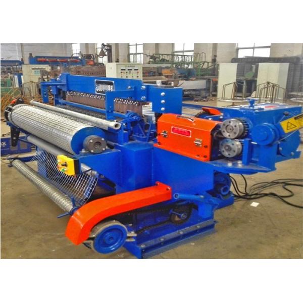 Retaining Wall Mesh Steel Wire Mesh Machine , High Output Reinforcing Mesh Machine