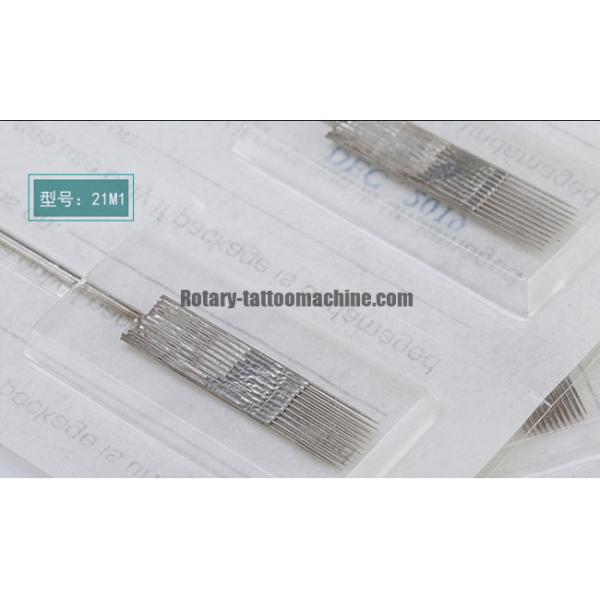 Flat Shaders Tattoo Needles 316L Stainless Steel E O Gas Sterilized Premium Standard Disposable Tattoo Needles