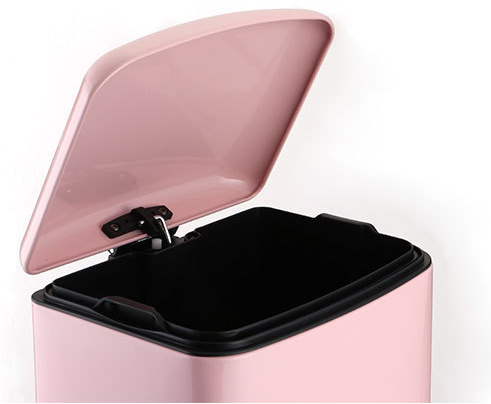 6L 12L 30L  Indoor Trash Can Stainless Steel Trash Can With Foot Pedal