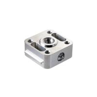 Las piezas de fresado CNC a medida de Sandblast Producción de precisión de materiales de cobre Componentes de aluminio de acero inoxidable y latón
