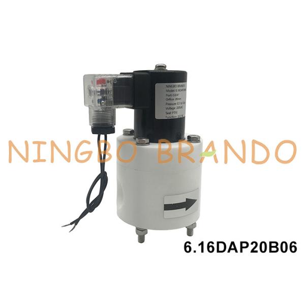 3/4'' PTFE Anti Corrosion Solenoid Valve