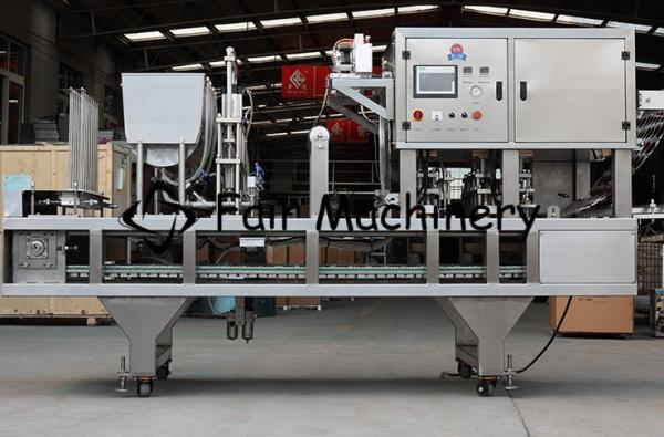 380 220 máquina de selagem de enchimento do copo de café do leite do VAC 50-60Hz