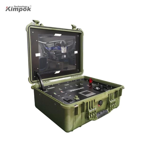 1080P/720P Video Resolution 4 Channels COFDM HD Video Transmitter Outdoor Wireless AV Receiver Built-in 17 inch Monitor