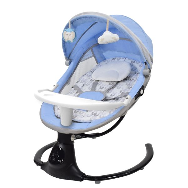 Outdoor Infant Swing Rocker UV Canopy Weather Resistant Newborn Rocker Swing