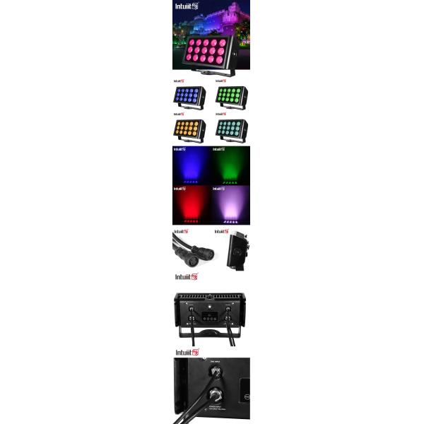 Bright small garden RGB IP65 waterproof 40W 80W 160W commercial outdoor flood lights