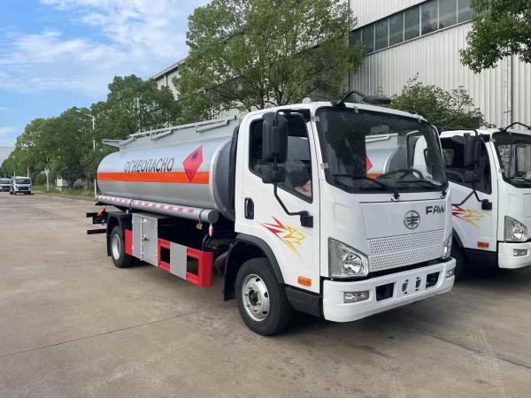 FAW Best Seller 6CBM Mobile Fuel Truck New Manual Transmission 4x2 Oil Tanker Factory Price Fuel Dispensing Truck Low Price