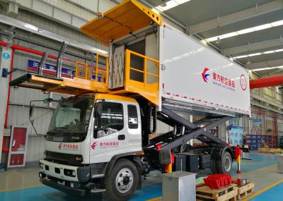 Excellent Catering Truck with full cab to provide catering service for aircrafts