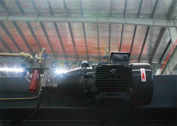 Siemens Motor CNC Metal Brake 160T Overall Welded Processed Structure
