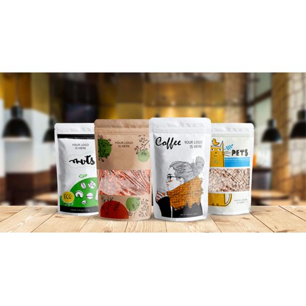 Aluminum Foil Medicine Weed Seeds Packaging bag with Zip Lock,Barrier Stand up Plastic Food Packaging Bag Retort Pouch f