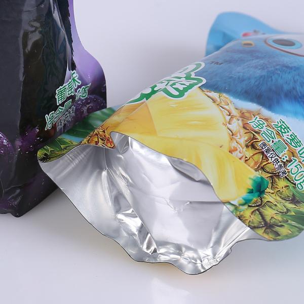 150g Fruit Juice Pouch Bag , Aluminum Foil Plastic Fruit Juice Bags