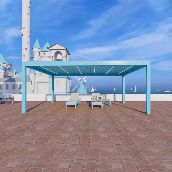 Durable and Versatile Aluminum Gazebo / Aluminium Pergola Outdoor Living Area