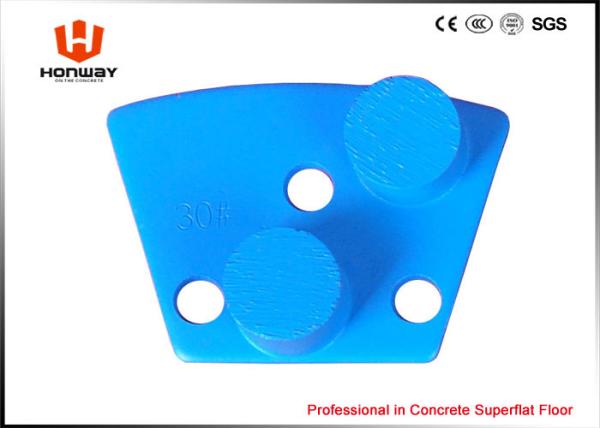 Durable Terrazzo Grinding Pads , Metal Grinding Pads D22*T12mm Bond Size