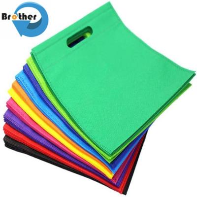 Custom Recycle Eco PP Spunbond T-Shirt Handle Reusable Nonwoven Vest Shopping Tote Non Woven Fabric Carry Bags