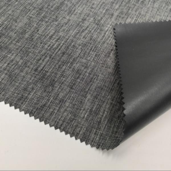 Black Grey Cation Fabric 300D Shrink-Resistant Cationic Dyed Polyester