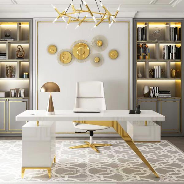 Placa branca suprema da rocha da mesa moderna do quarto do hotel de luxo