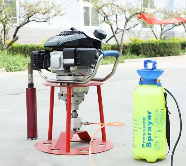 Oil Field Survey Agricultural Soil Sampling Rig 2200r/Min Backpack Drilling Machine