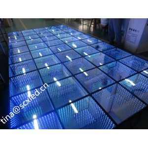 Indoor full color Portable LED Dance Floor Panel 4.81mm Pixel 500x500mm Cabinet