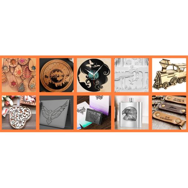 10W Wood Laser Cutting Machine 400x410mm Desktop CNC Laser Engraver For Wood