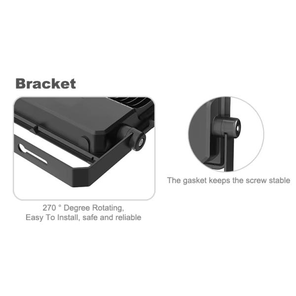 Outdoor Aluminum 160LM/W CE RoHS 5 Years Warranty Waterproof IP65 LED Floodlight 100w 150w 200w