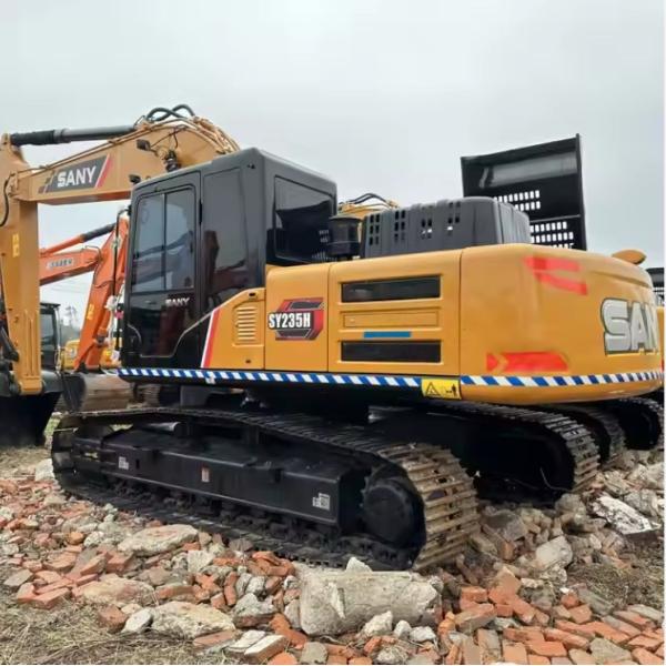 235H Used Sany Excavator 2nd Hand Crawler Hydraulic Digger With Isuzu 4HK1 Engine