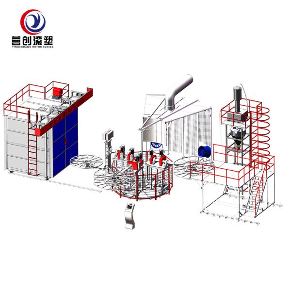 1 Year Warranty Multifunctional Rotary Moulding Machine 0-50mm Mould Thickness
