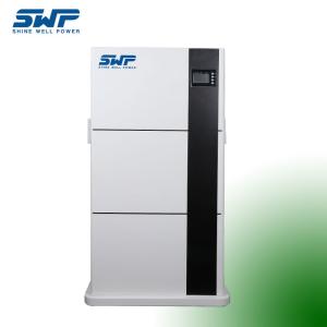 Reliable LiFePO4 Stackable Battery System 100Ah Mental Material