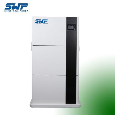Reliable LiFePO4 Stackable Battery System 100Ah Mental Material