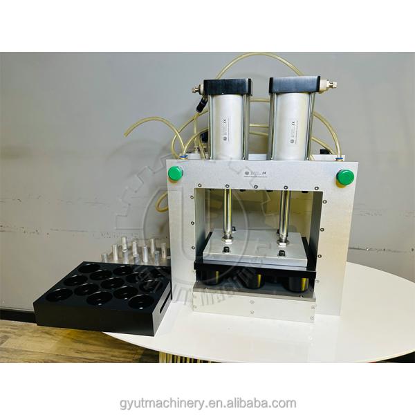 Colorido champú sólido orgánico Bar Prensa máquina neumática para el hogar Balón de baño bomba de fabricación