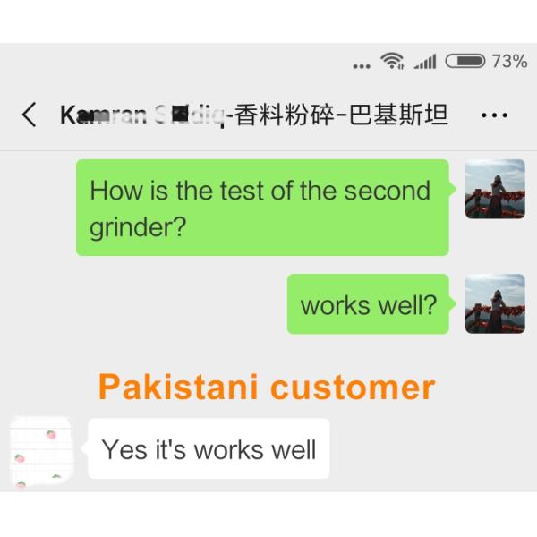 100-1000 Kg Per Hour Spice Powder Grinder Machine