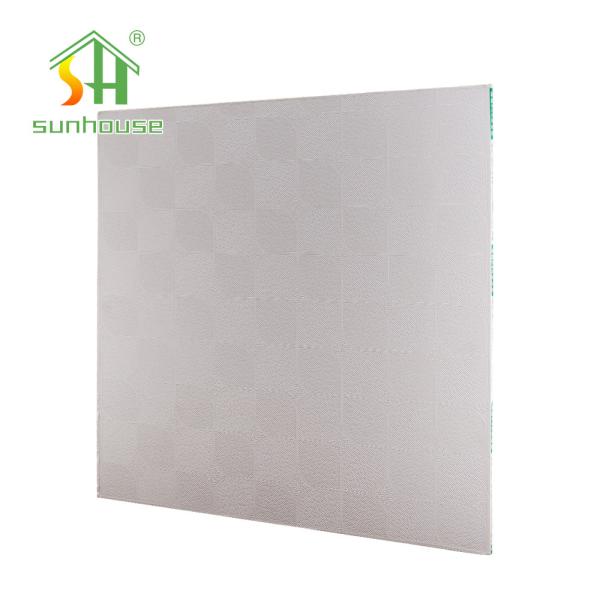 595 X 595mm PVC Laminated Ceiling Tiles For Interior Ceiling Decoration