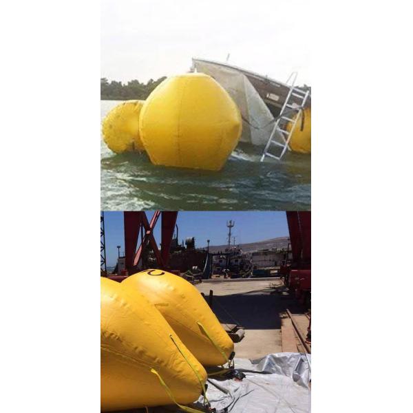Sacs de flottaison pour le sauvetage maritime et le levage aérien pour le levage d'équipement lourd