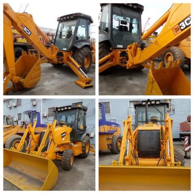 Used JCB 3CX Backhoe Loader 4 In 1 Bucket 74HP For Utility Work