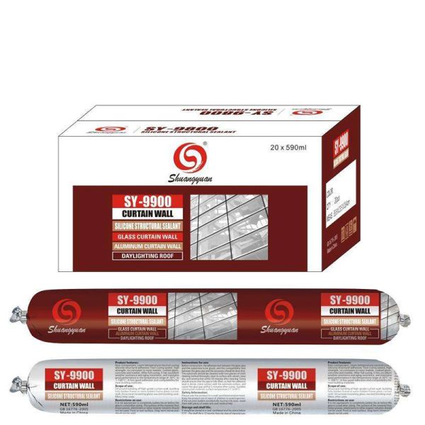 Low Modulus Structural Silicone Sealant 300ml For Glass Curtain Wall