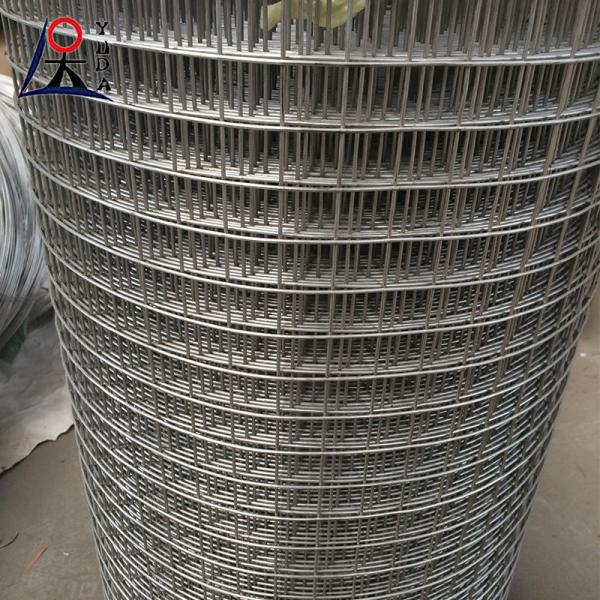 Galvanized Welded Wire Mesh Fence Corrosion Resistant Square Hole