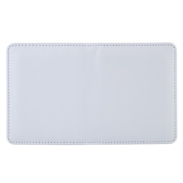 Double-Sided Printing PU Leather Sublimation Id Card Holder Blanks Waterproof