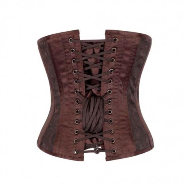Mais o espartilho do Underbust das mulheres superiores mais pechugóas do couro do tamanho