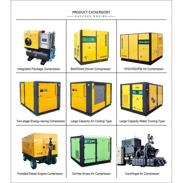 Компрессор винта ременной передачи воздушного охлаждения 7.5kw впрыснутый маслом роторный