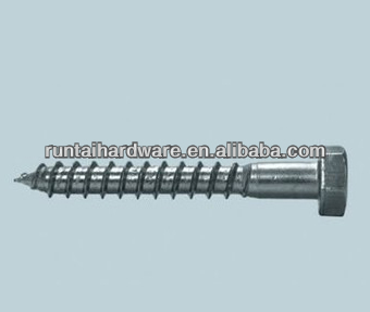 Hex head Wood Screw Din 571