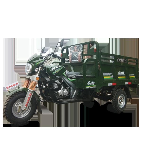 150cc Gasoline Cargo Tricycle Motorcycle 800kg Load Capacity
