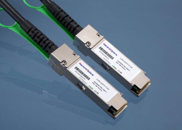 40G QSFP + Copper Cable 0.5 M Passive CAB-QSFP-P50CM FOR Gigabit Ethernet