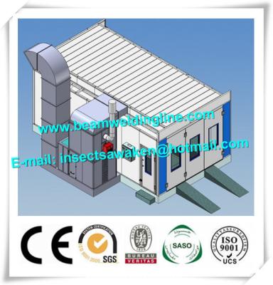 Automotive Spray Booth Shot Blasting Machine H Beam Dual Filtering Structure