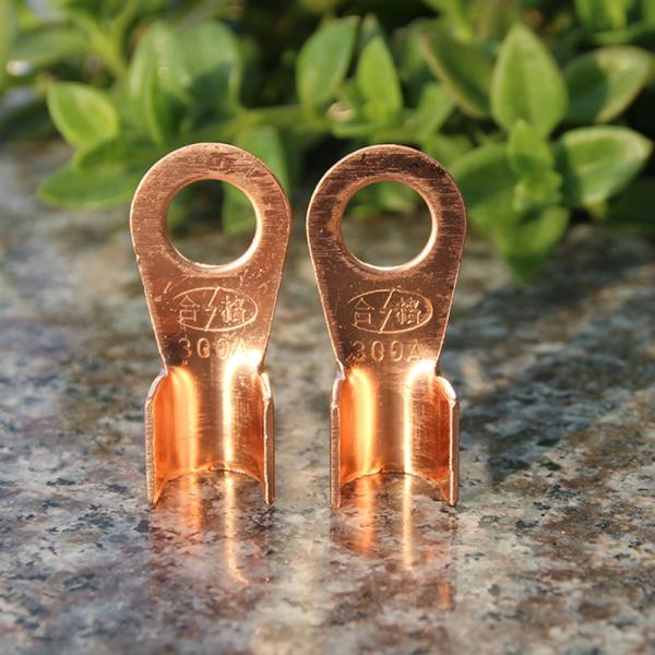 Open Barrel Wire Crimp Copper Ring Lug Terminals OT 5A to 500A